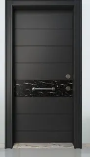 Apartment security door, wood finish, wood finish, PRODUCT CODE:024