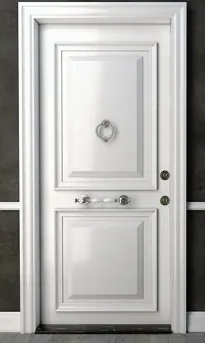 Apartment security door, wood finish, wood finish, PRODUCT CODE:039
