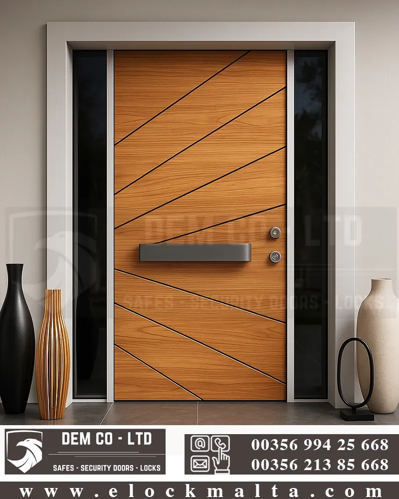Villa entrance door, Beatrece