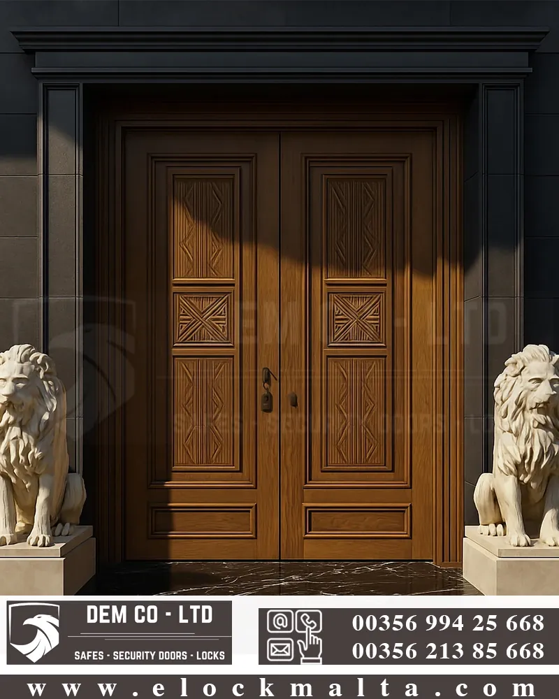 Villa entrance door, Electra