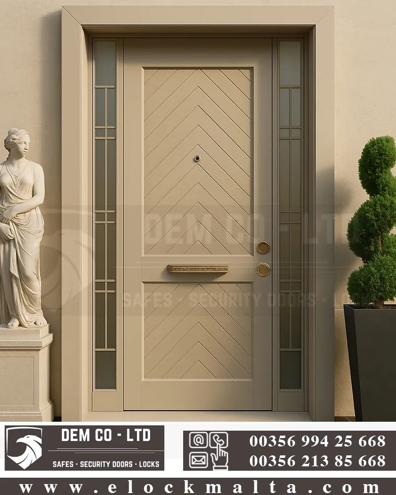 Villa entrance door, Elenora