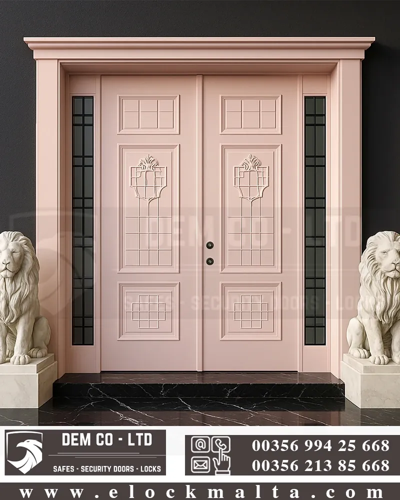 Villa entrance door, Federica