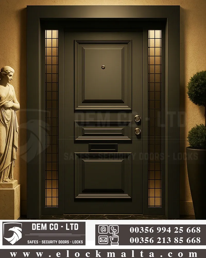 Villa entrance door, Francesca