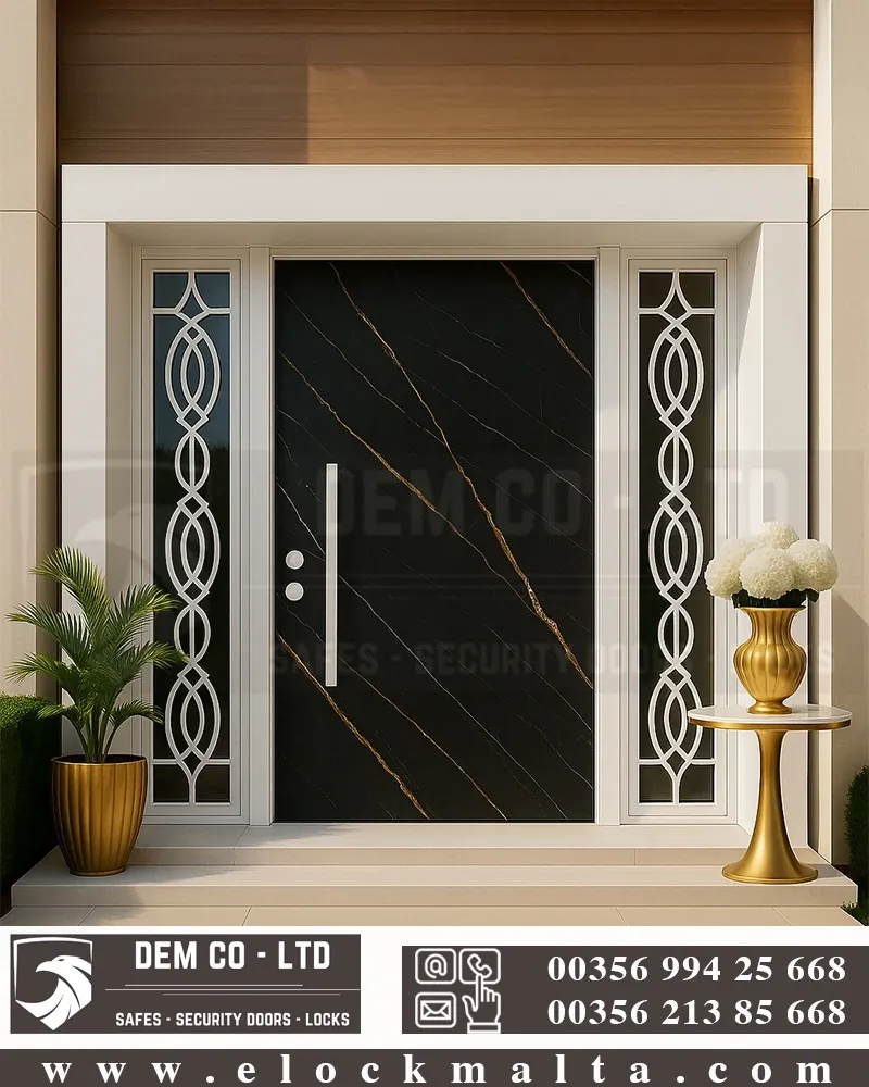 Villa entrance door, Macellan