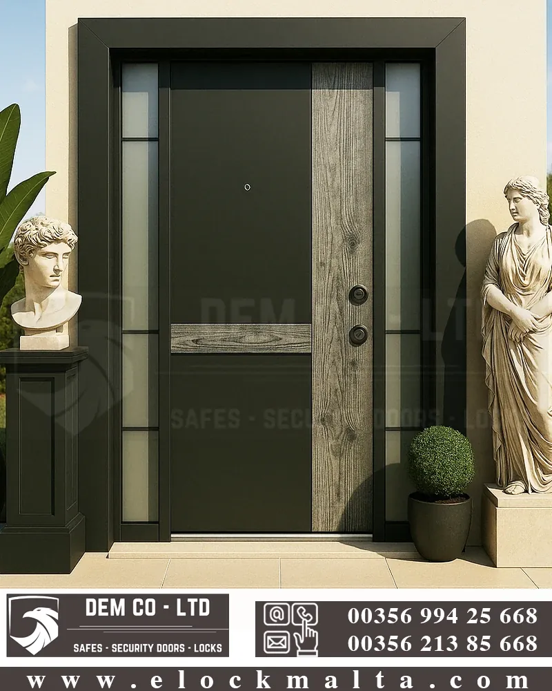 Villa entrance door, Mckenzi