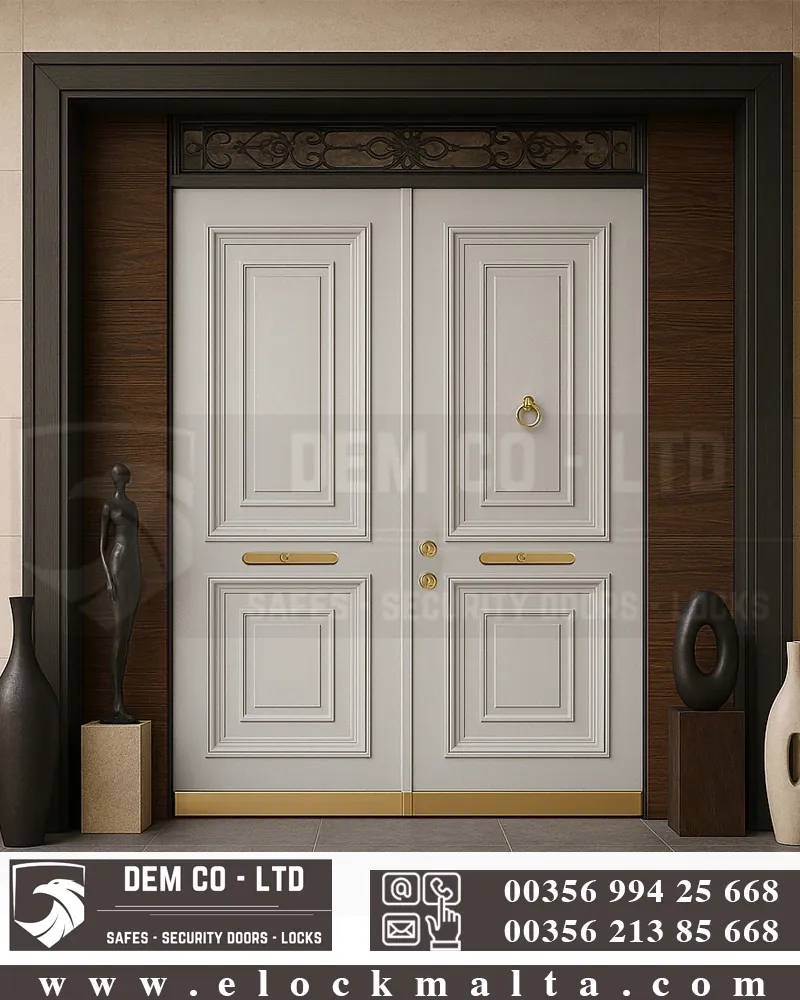 Villa entrance door, Nadi Steel