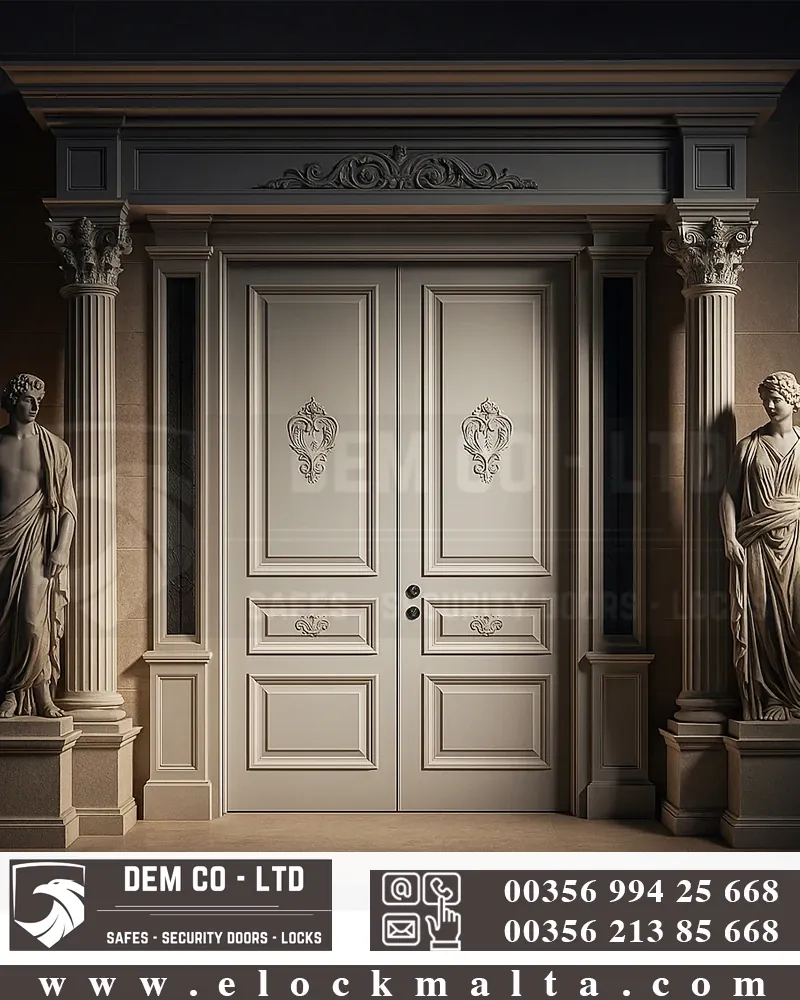 Villa entrance door, Ottovia Steel