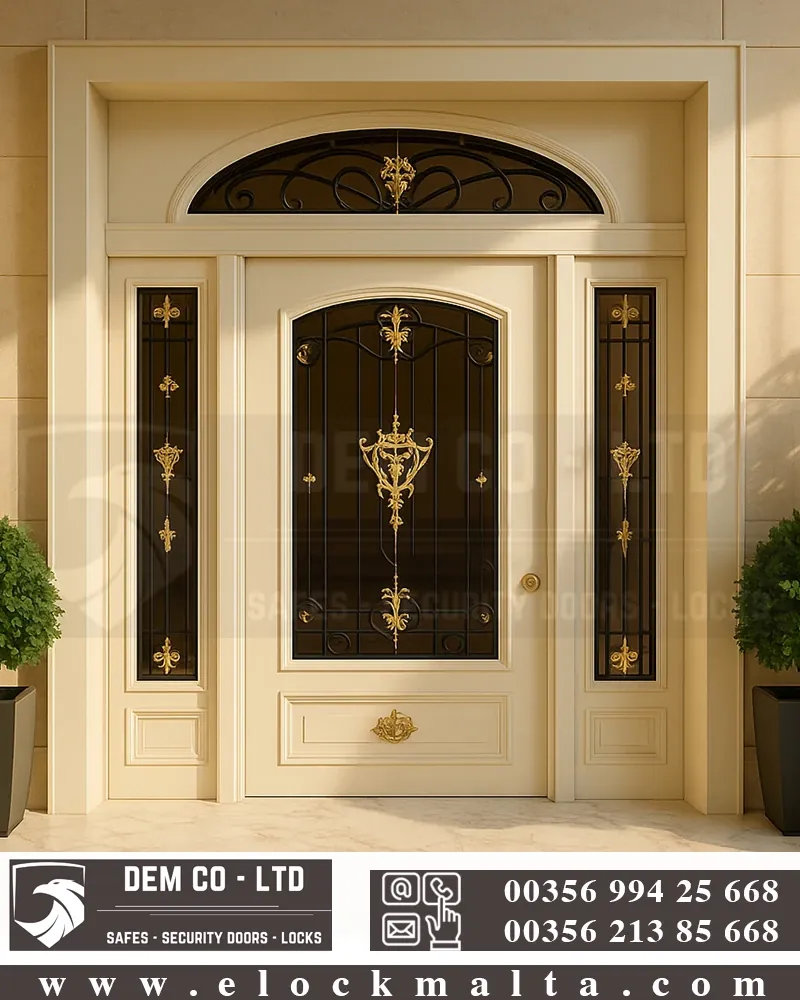 Villa entrance door, Pedri Steel
