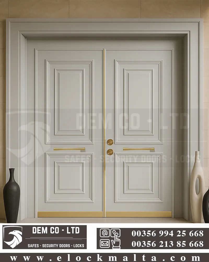 Villa entrance door, Romino