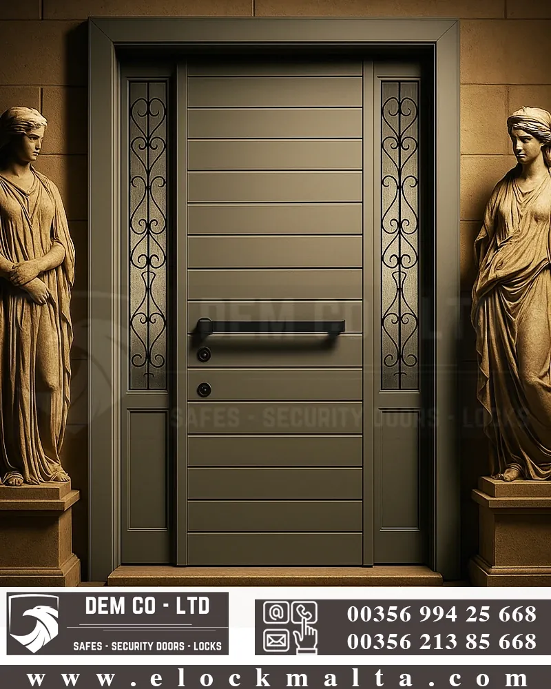 Villa entrance door, Sabrina