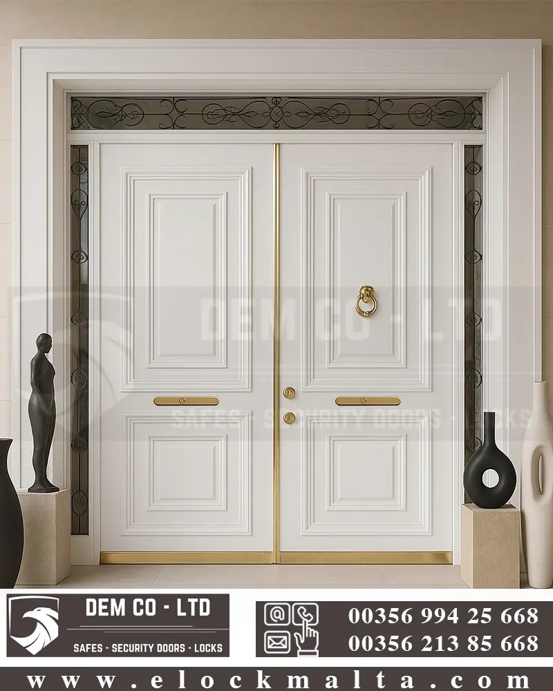Villa entrance door, Tonia