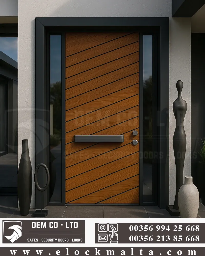 Villa entrance door, Viviana