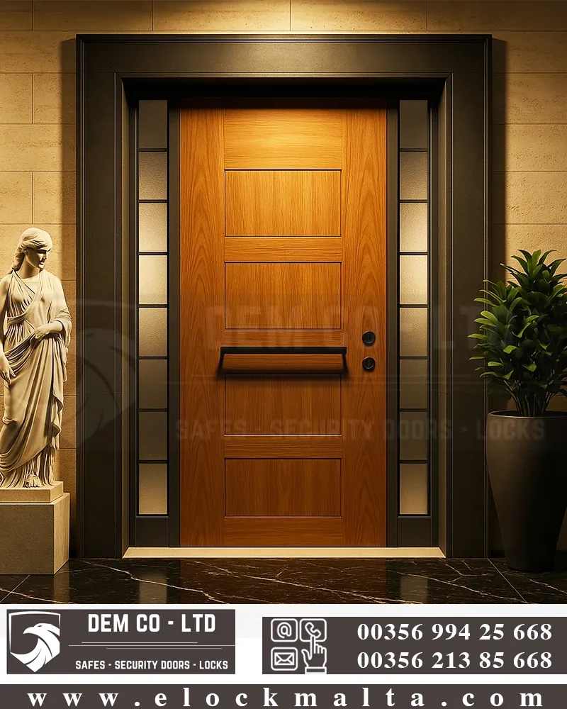 Villa entrance door, Zita