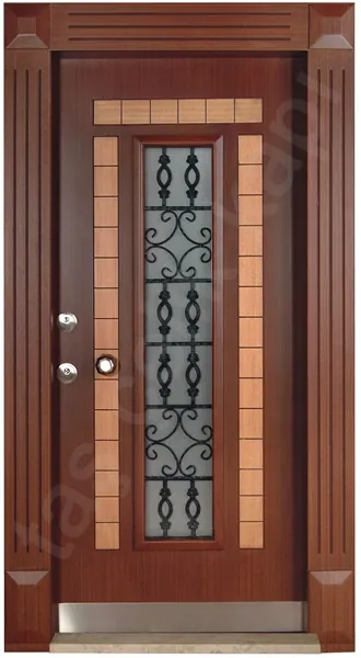 Villa entrance door, composite