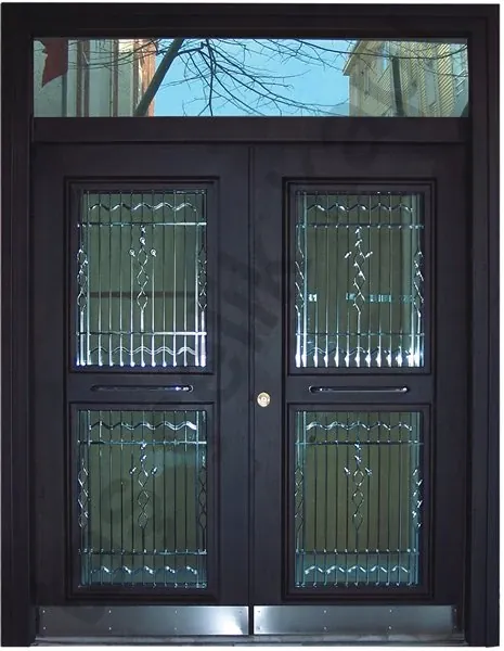 Villa entrance door, composite