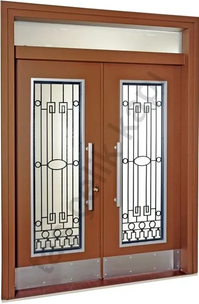 Villa entrance door, composite