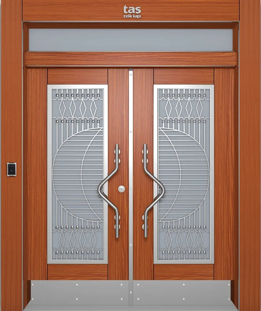 Villa entrance door, composite