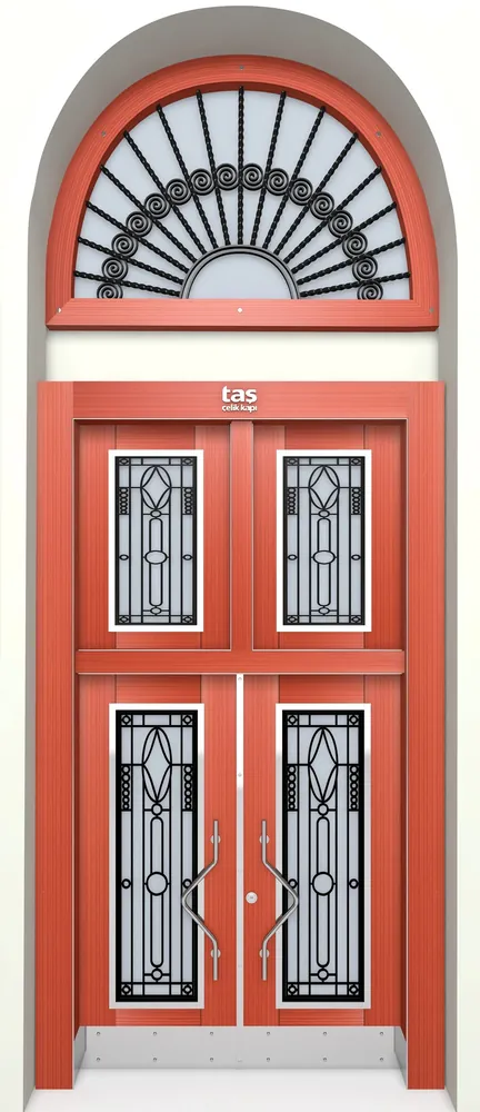 Villa entrance door, composite