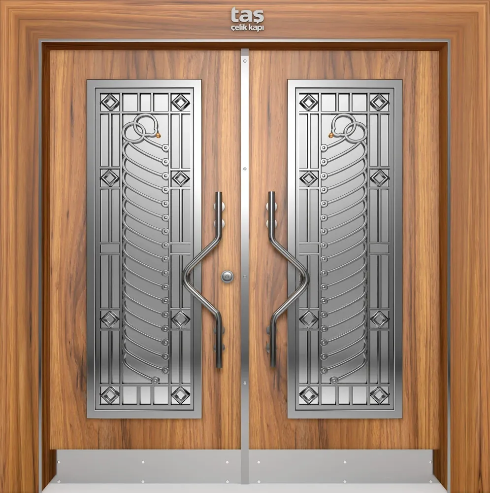 Villa entrance door, composite