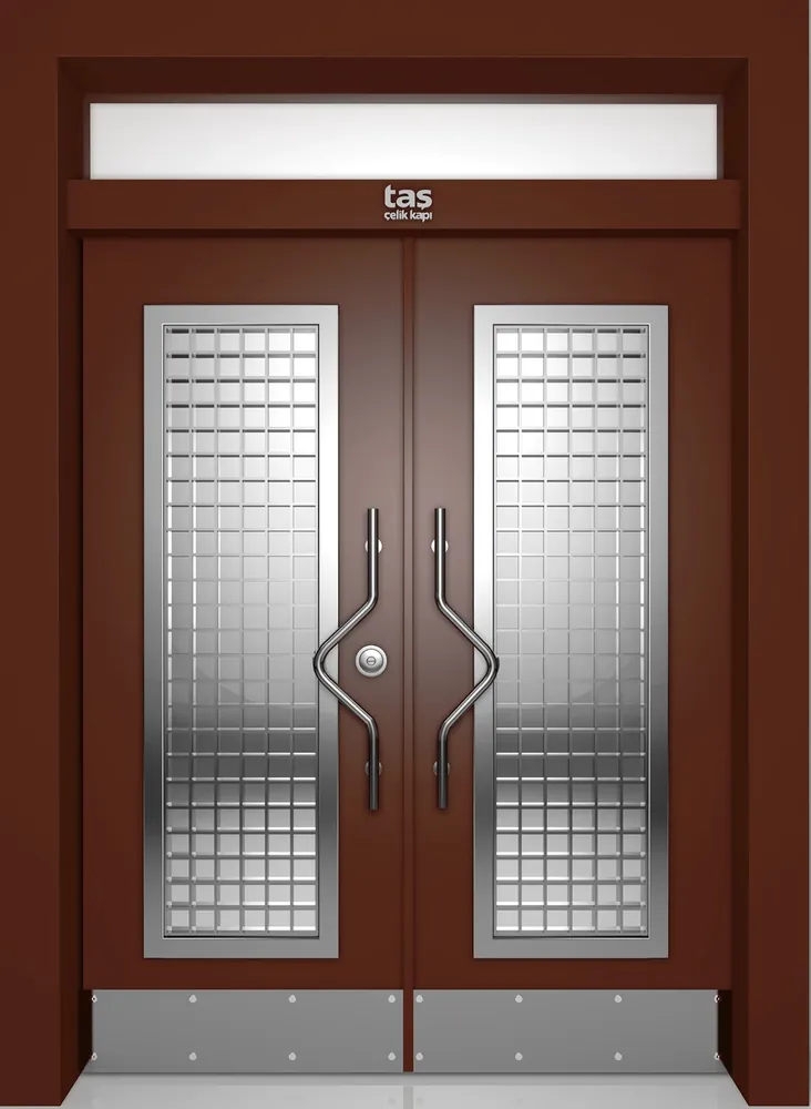 Villa entrance door, composite
