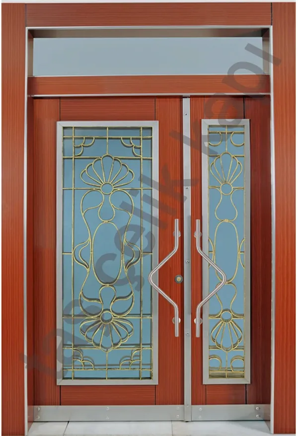 Villa entrance door, composite