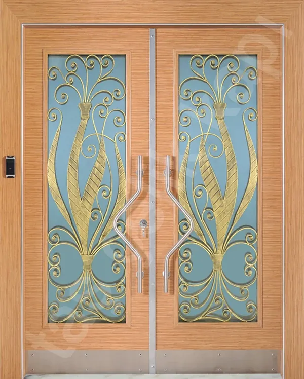 Villa entrance door, composite