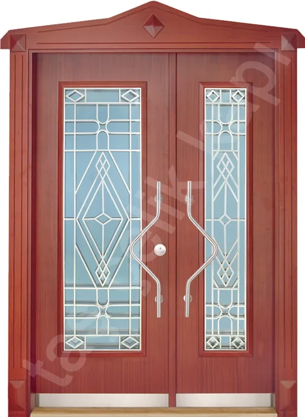 Villa entrance door, composite