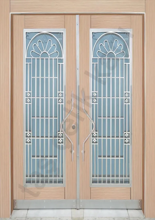 Villa entrance door, composite