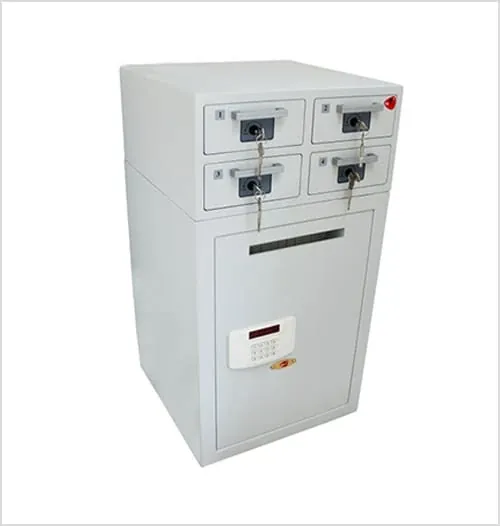 Deposit box, RDB 1065 E Reception Deposit Box Electronic Mechanism