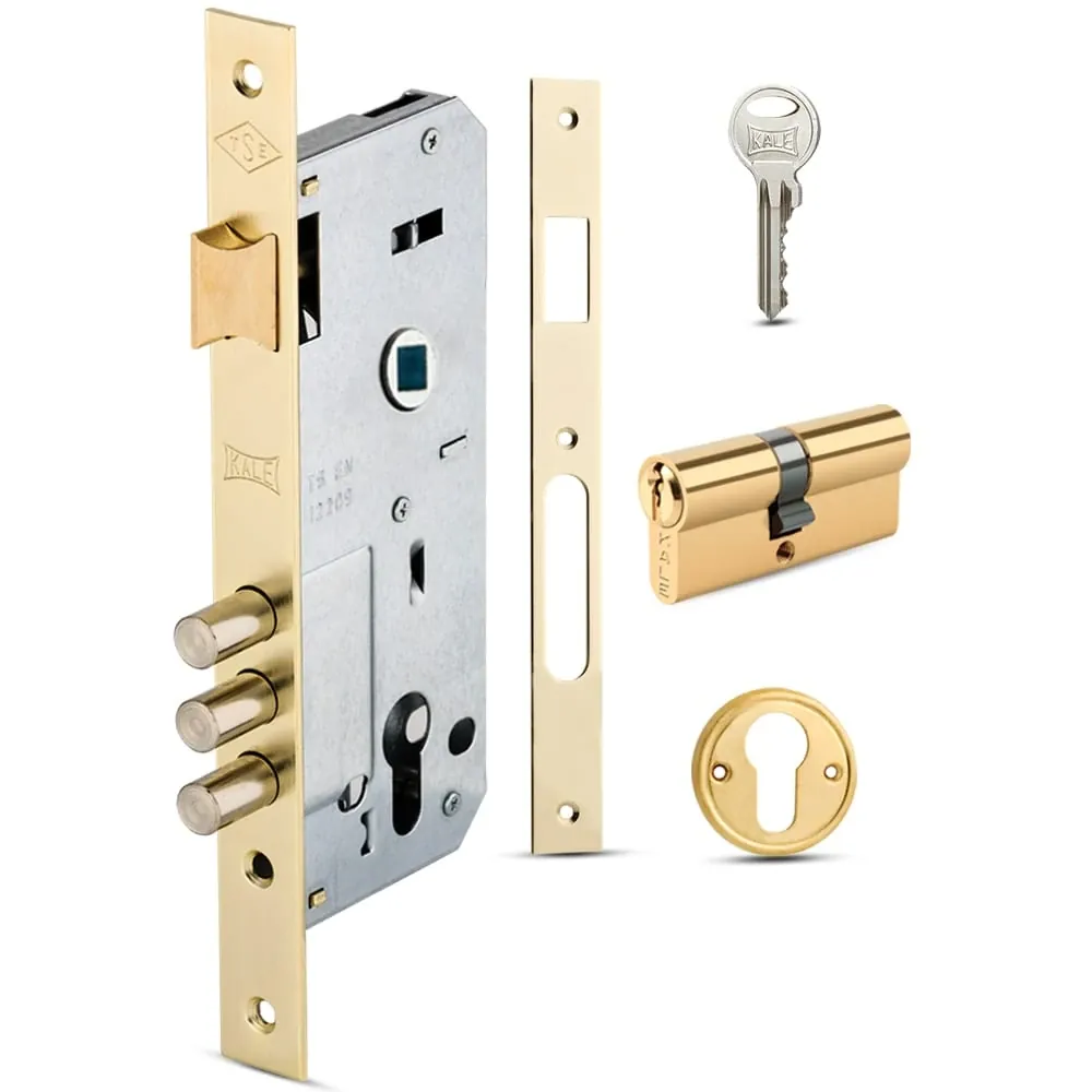 Kale Mortise Lock With Cylinder 152 3MR