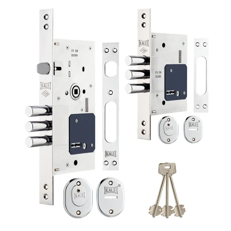 Kale steel door lock 252 RL SET