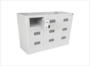 DAY 1090 9 Compartment Hotel Safe Deposit Box Key Mechanism