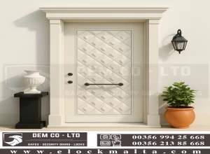 Master-cream-Steel-Door