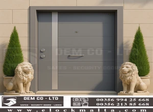 Castle-grey-steel-door