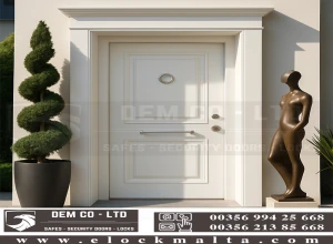 Torres-white-steel-door